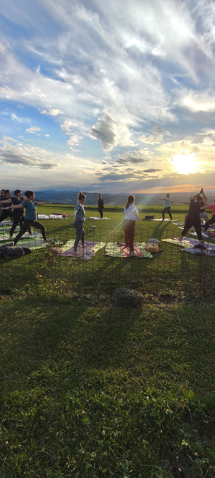 Sonnenuntergangs- Yoga und Sound Healing am Freitag, 04.09. um 18.00 Uhr